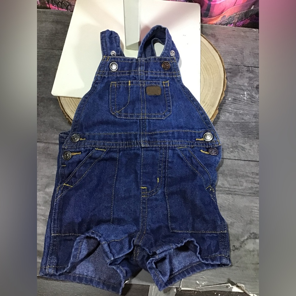 Lee baby boy denim shorts size 12 months -Preowned